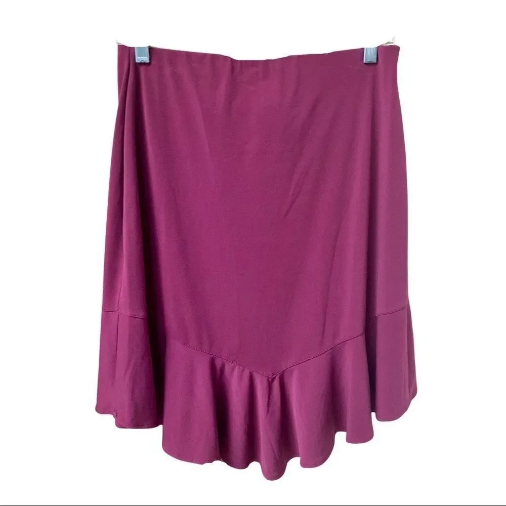 George Claret - Wine Colored Skirt